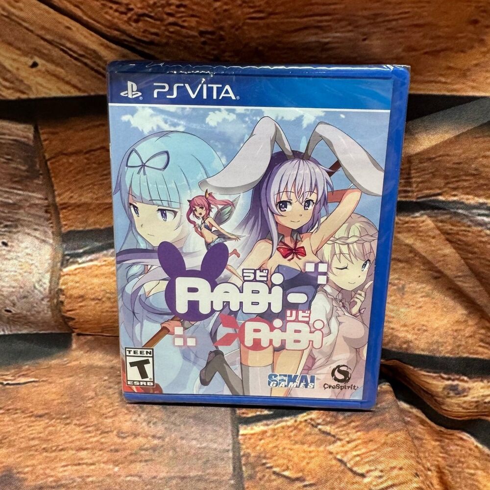 Rabi Ribi PS Vita PlayStation Vita Game New Sealed LRG Limited Run Metroidvania